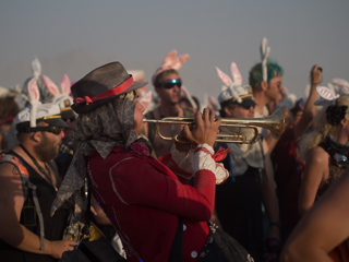 Bunny Band, Burning Man photo