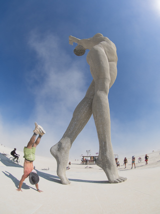 Truth is Beauty, Burning Man photo