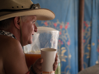 Free Stone Tending Bar, Burning Man photo