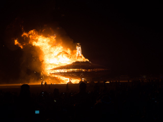 The Man Burns, Burning Man photo