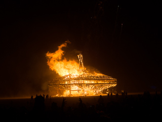 The Man Burns, Burning Man photo