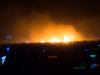 The Man is Toast, Burning Man photo