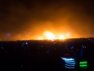 The Man is Toast, Burning Man photo