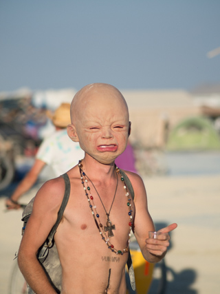 Unhappy Camper, Burning Man photo