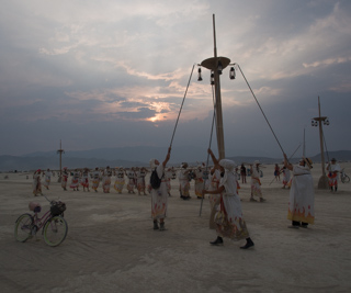Lamplighters, Burning Man photo