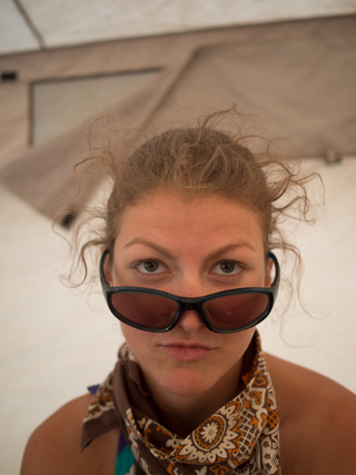 Sasha, Burning Man photo