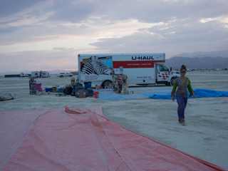 Almost Loaded, Burning Man photo