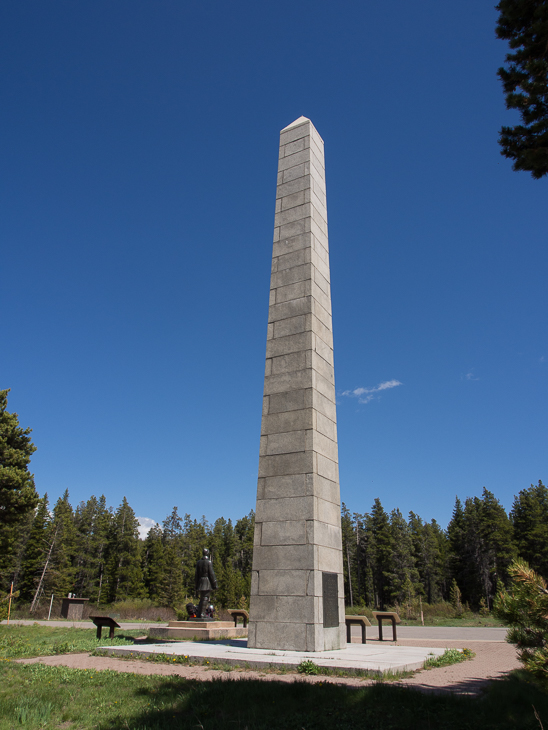 Marias Pass Obelisk, Montana Road Trip photo