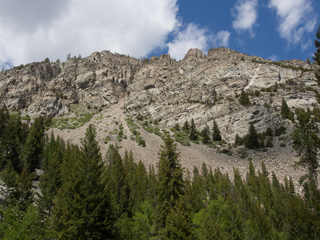 Mountains over Lost Creek, Montana Road Trip photo