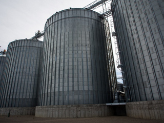 Grain Silos, Montana Road Trip photo