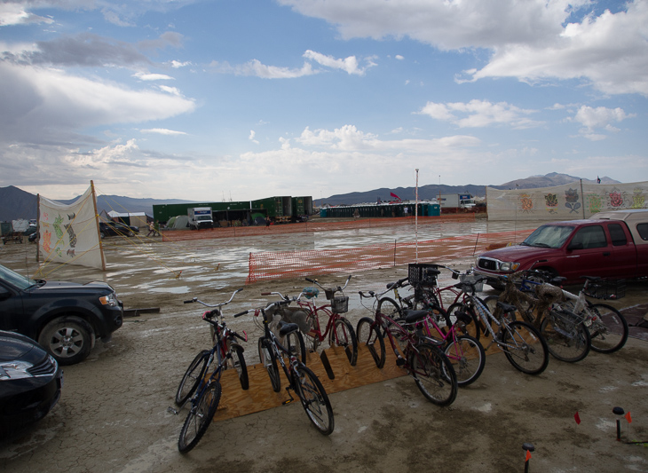 Soggy Court, Burning Man photo