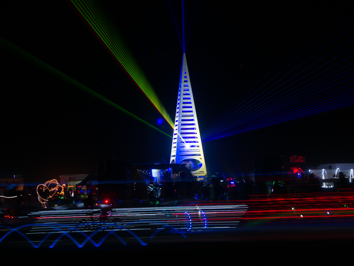 The Kazbah Pyramid, Burning Man photo