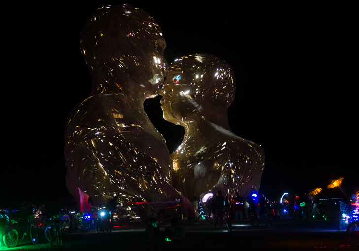 Embrace, Burning Man photo