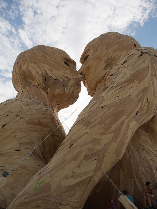 Embrace, Burning Man photo