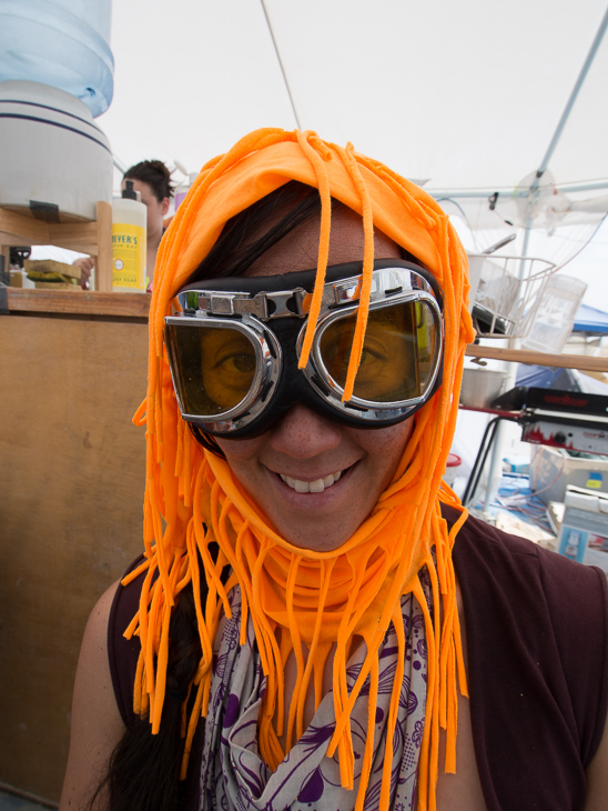 Vanessa, Burning Man photo