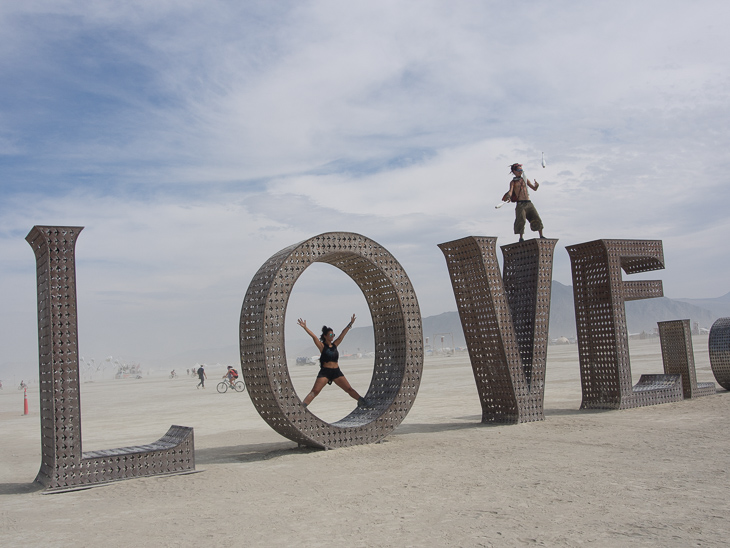 Love, Burning Man photo