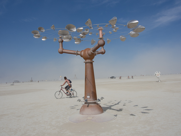 Getting Your Bearings, Burning Man photo