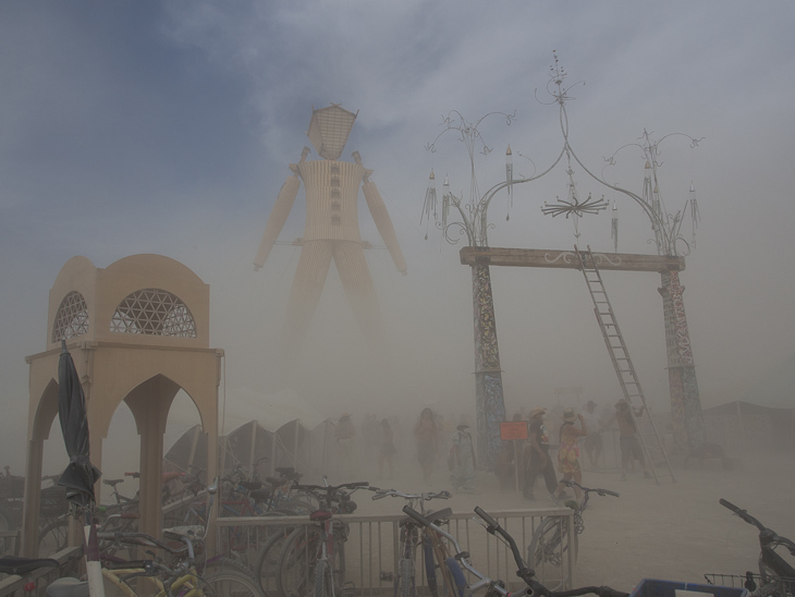 The Man, Burning Man photo