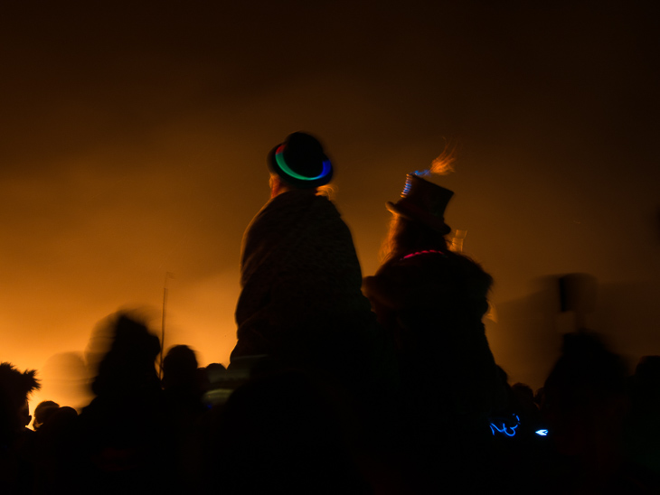 Temple Burn, Burning Man photo