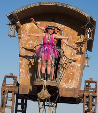 Lost Nomads of Vulcania, Burning Man photo