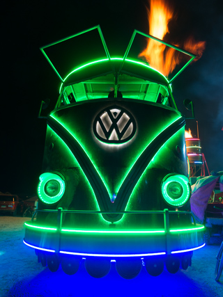 Walter the Bus, Burning Man photo