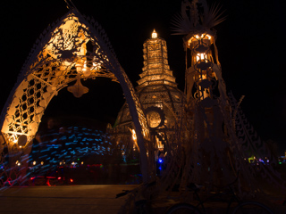 The Temple of Grace, Burning Man photo