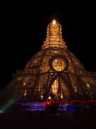 The Temple of Grace, Burning Man photo