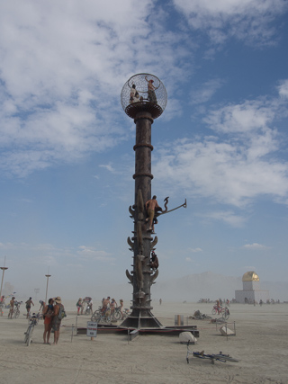 Minaret, Burning Man photo