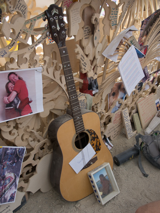 Guitar, Burning Man photo