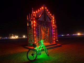 Small Playa Shrine, Burning Man photo