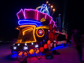 Mayan Warrior, Burning Man photo