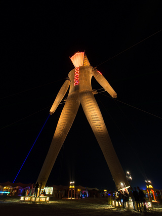 The Man, Burning Man photo