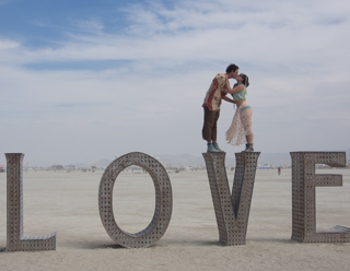 Love, Burning Man photo