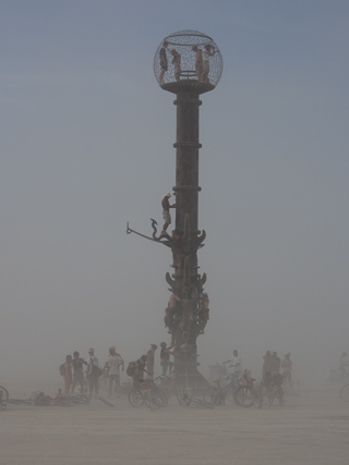 Minaret, Burning Man photo