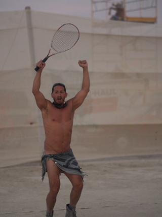 Drew, Burning Man photo