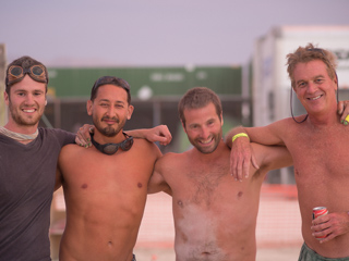 Cameron, Drew, One Love and All Good, Burning Man photo