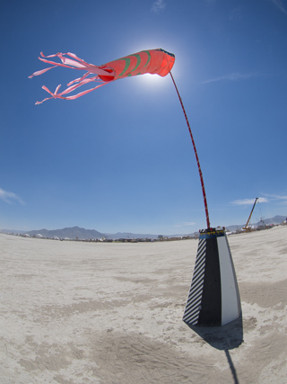 Wind Sock, Burning Man photo