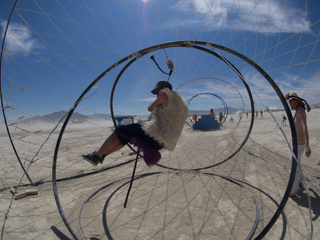 Zymphonic Wormhole, Burning Man photo