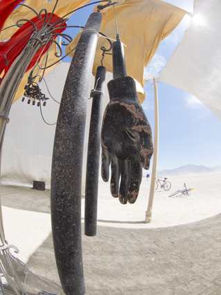 Playa Chimes, Burning Man photo