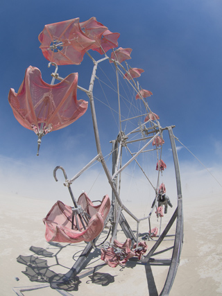 Parasolvent, Burning Man photo