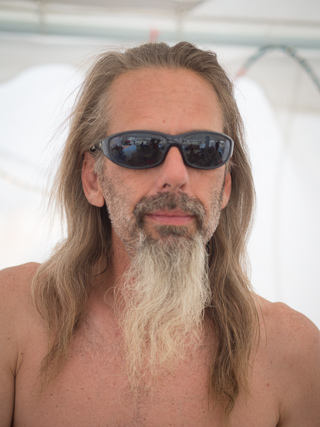 Jeff, Burning Man photo