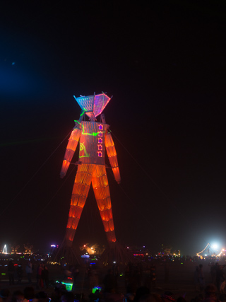 The Man, Burning Man photo