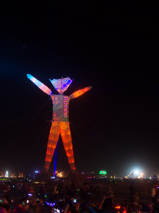 The Man, Burning Man photo