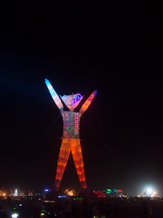 The Man, Burning Man photo