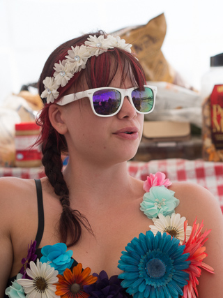 Leslie, Burning Man photo
