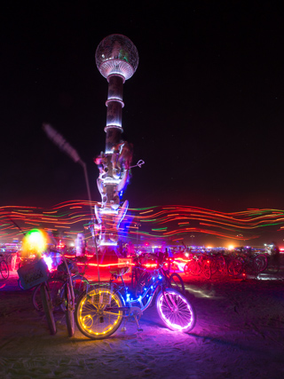 Minaret, Burning Man photo