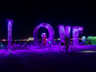 Love, Burning Man photo