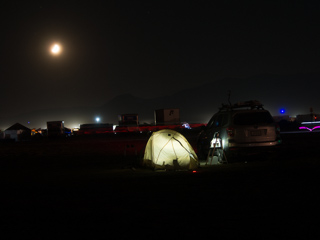 Last Night on the Playa, Burning Man photo