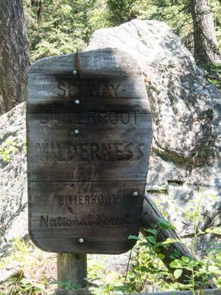 Selway-Bitterroot Wilderness, Boulder Creek Falls photo