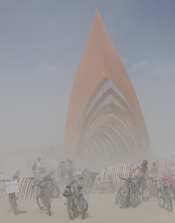 The Temple of Promise, Burning Man photo